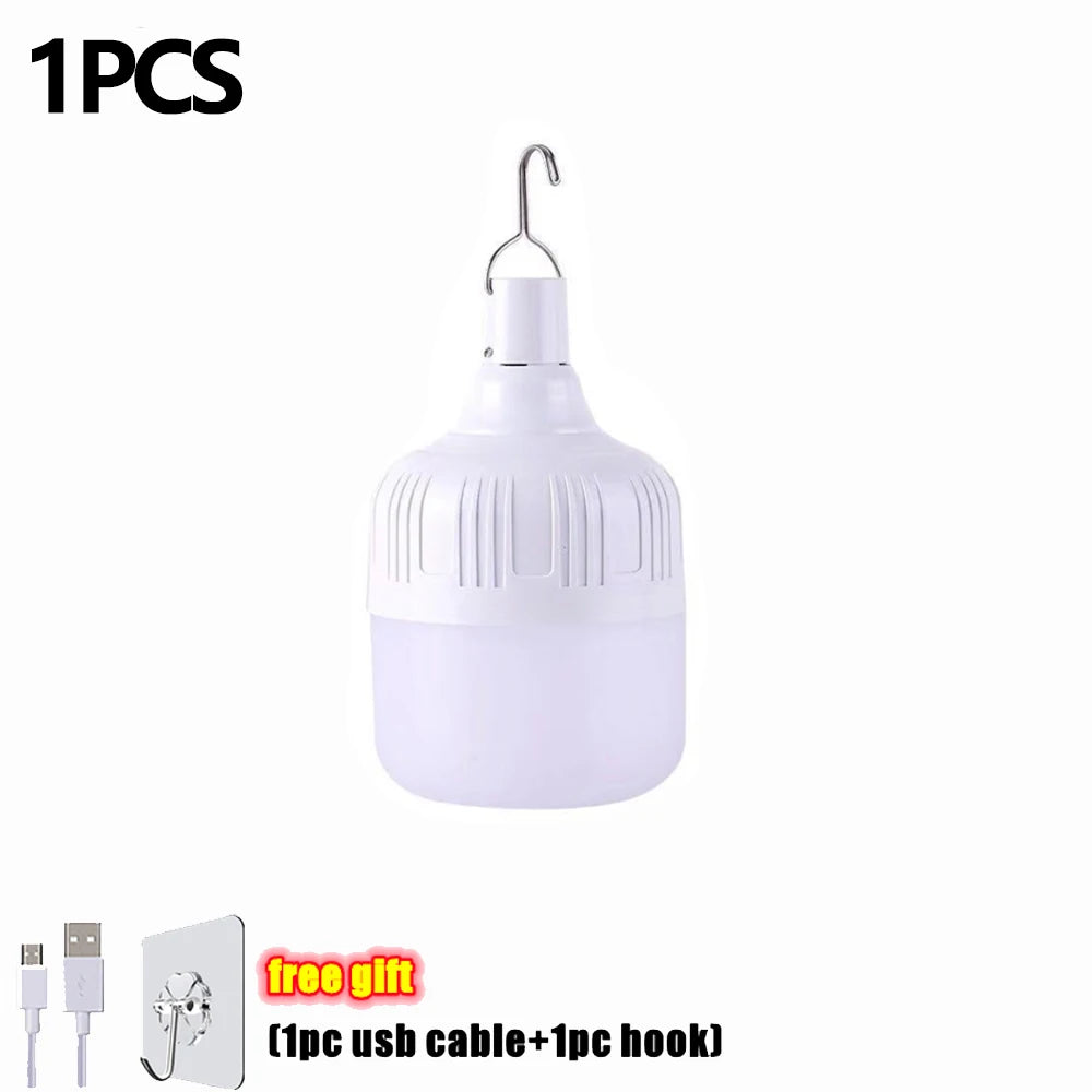 Kit de 2 Lámparas Solares y USB Ultra Potentes — Uso Exterior, Casa y Emergencias